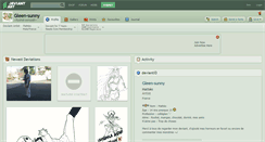 Desktop Screenshot of gleen-sunny.deviantart.com