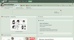 Desktop Screenshot of panic-atthedisco.deviantart.com