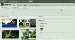 Desktop Screenshot of creeper--plz.deviantart.com