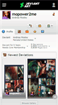 Mobile Screenshot of mopower2me.deviantart.com