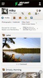 Mobile Screenshot of miku.deviantart.com