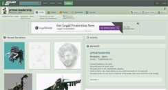 Desktop Screenshot of primal-leadership.deviantart.com