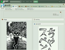 Tablet Screenshot of giroro58.deviantart.com