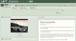 Desktop Screenshot of leel00.deviantart.com