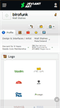 Mobile Screenshot of birofunk.deviantart.com