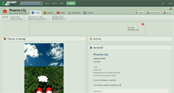 Desktop Screenshot of phoenix-lily.deviantart.com