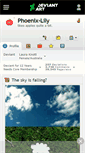 Mobile Screenshot of phoenix-lily.deviantart.com