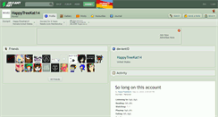 Desktop Screenshot of happytreekat14.deviantart.com