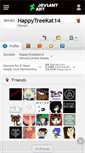 Mobile Screenshot of happytreekat14.deviantart.com