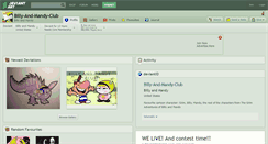Desktop Screenshot of billy-and-mandy-club.deviantart.com