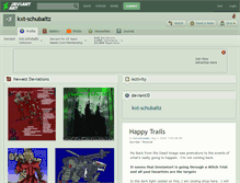 Tablet Screenshot of kxt-schubaltz.deviantart.com