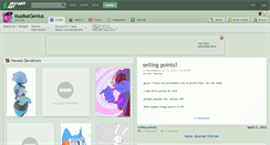 Desktop Screenshot of musikalgenius.deviantart.com