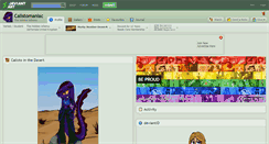 Desktop Screenshot of calistomaniac.deviantart.com