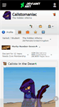 Mobile Screenshot of calistomaniac.deviantart.com