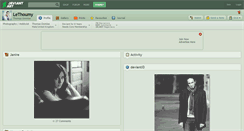 Desktop Screenshot of lethoumy.deviantart.com