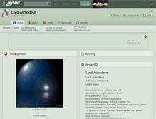 Tablet Screenshot of lord-asmodeus.deviantart.com