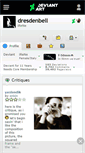 Mobile Screenshot of dresdenbell.deviantart.com