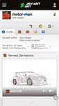 Mobile Screenshot of motor-man.deviantart.com