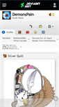 Mobile Screenshot of demonspain.deviantart.com