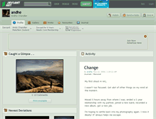 Tablet Screenshot of andhe.deviantart.com