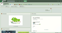 Desktop Screenshot of mandyness.deviantart.com