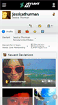 Mobile Screenshot of jessicathurman.deviantart.com