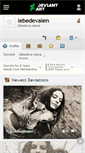 Mobile Screenshot of lebedevalen.deviantart.com