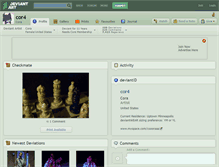 Tablet Screenshot of cor4.deviantart.com