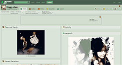 Desktop Screenshot of froggy-chan.deviantart.com