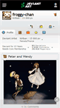 Mobile Screenshot of froggy-chan.deviantart.com