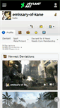 Mobile Screenshot of emissary-of-kane.deviantart.com