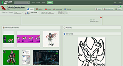Desktop Screenshot of gokudozerotsuken.deviantart.com