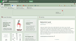 Desktop Screenshot of nekoewen.deviantart.com