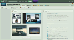 Desktop Screenshot of minimalist-wallpaper.deviantart.com