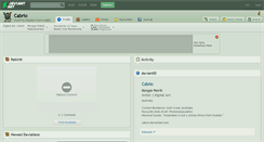 Desktop Screenshot of cabrio.deviantart.com