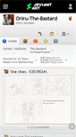 Mobile Screenshot of oriru-the-bastard.deviantart.com