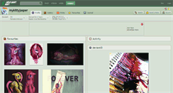 Desktop Screenshot of mykittyjasper.deviantart.com