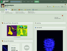 Tablet Screenshot of gardevoirpro.deviantart.com