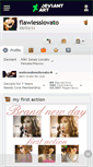 Mobile Screenshot of flawlesslovato.deviantart.com
