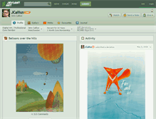 Tablet Screenshot of jcallius.deviantart.com