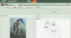 Desktop Screenshot of higalack.deviantart.com