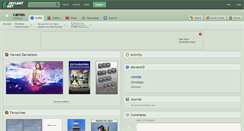 Desktop Screenshot of canias.deviantart.com