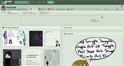 Desktop Screenshot of fast-turtle.deviantart.com