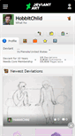Mobile Screenshot of hobbitchild.deviantart.com