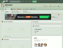 Tablet Screenshot of chibitaliaplz.deviantart.com