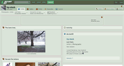 Desktop Screenshot of izy-stock.deviantart.com