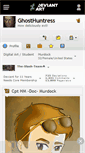 Mobile Screenshot of ghosthuntress.deviantart.com