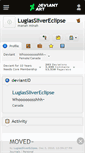 Mobile Screenshot of lugiasslivereclipse.deviantart.com