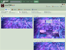 Tablet Screenshot of nene7980.deviantart.com