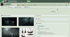 Desktop Screenshot of deviantkaled.deviantart.com